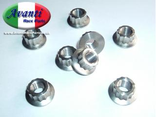 Titanium Sprocket Nuts