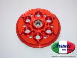 Billet Clutch Pressure Plate in Red